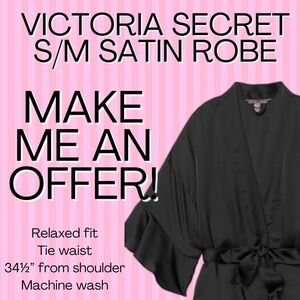Victoria’s Secret Beautiful ANGEL Satin Robe